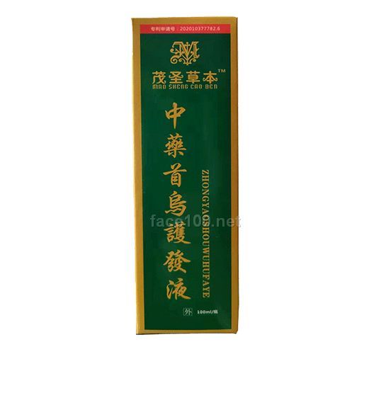 好乃烏 茂圣草本 白發轉黑多中藥液
