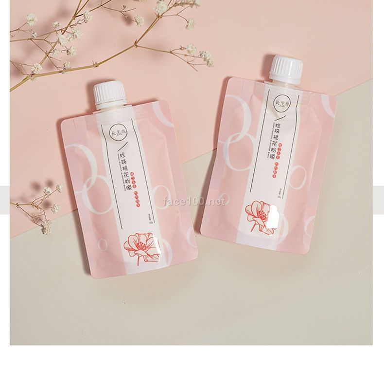 珍珠桃花粉膜